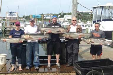 Alex and his group showing off some nice bass.